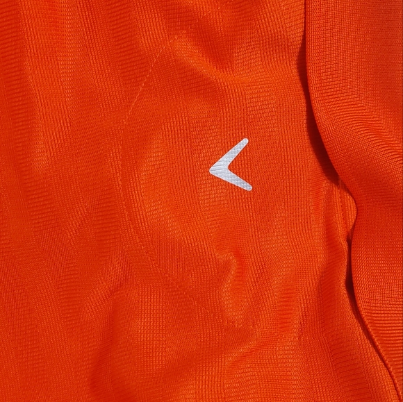 Deep Orange Callaway Golf Polo T-Shirt Size Large (Nice Fit but Comfortable) - Picture 5 of 5